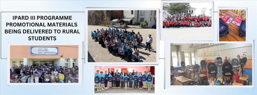 IPARD III PROGRAMME PROMOTIONAL MATERIALS  BEING DELIVERED TO RURAL STUDENTS